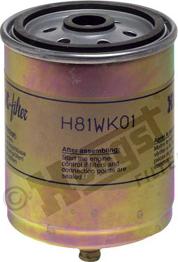 Hengst Filter H81WK01 - Топливный фильтр autodif.ru