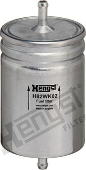 Hengst Filter H82WK02 - Топливный фильтр autodif.ru