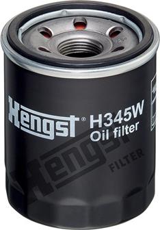 Hengst Filter H345W - Масляный фильтр autodif.ru