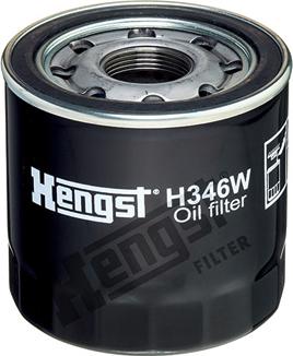 Hengst Filter H346W - Масляный фильтр autodif.ru