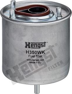 Hengst Filter H350WK - Топливный фильтр autodif.ru