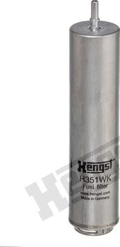 Hengst Filter H351WK - Топливный фильтр autodif.ru