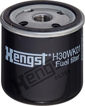 Hengst Filter H30WK01 - Фильтр топливный Hengst H30WK01 (WK 712/2) autodif.ru