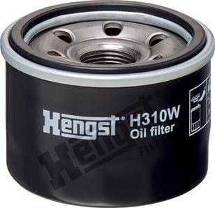 Hengst Filter H310W - Масляный фильтр autodif.ru
