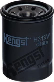 Hengst Filter H313W - Фильтр масляный HYUNDAI: ATOS 98 -, ATOS PRIME 99 -, GETZ 02-09, i10 07 -, i20 08- autodif.ru