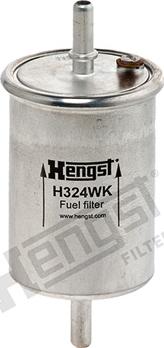 Hengst Filter H324WK - Топливный фильтр autodif.ru