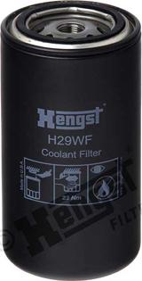 Hengst Filter H29WF - Фильтр охлаждающей жидкости autodif.ru