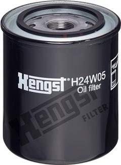 Hengst Filter H24W05 - Баллон пневматической рессоры, крепление кабины autodif.ru