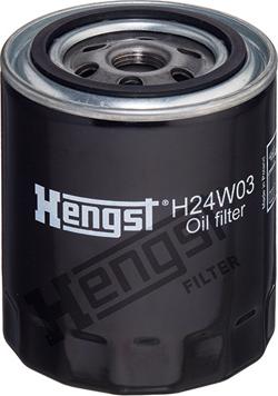 Hengst Filter H24W03 - Масляный фильтр autodif.ru