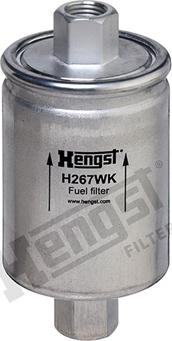 Hengst Filter H267WK - Топливный фильтр autodif.ru
