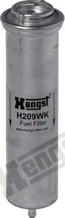 Hengst Filter H209WK - Топливный фильтр autodif.ru