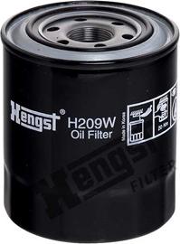 Hengst Filter H209W - Масляный фильтр autodif.ru