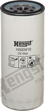 Hengst Filter H200W10 - Масляный фильтр autodif.ru