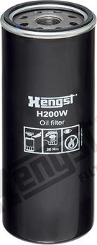 Hengst Filter H200W - Масляный фильтр autodif.ru