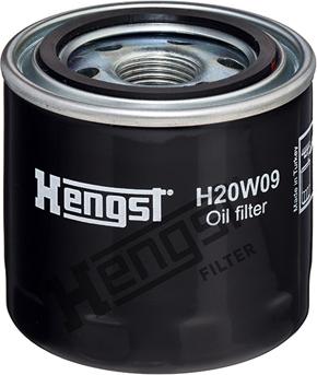 Hengst Filter H20W09 - Масляный фильтр autodif.ru