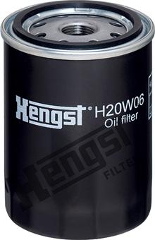 Hengst Filter H20W06 - Масляный фильтр autodif.ru