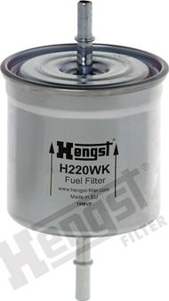 Hengst Filter H220WK - Топливный фильтр autodif.ru