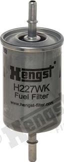 Hengst Filter H227WK - Топливный фильтр autodif.ru