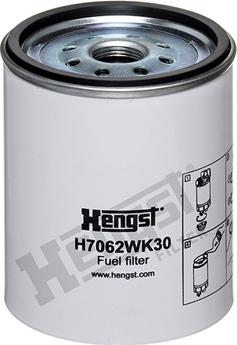 Hengst Filter H7062WK30 - Топливный фильтр autodif.ru