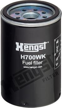 Hengst Filter H700WK - Топливный фильтр autodif.ru