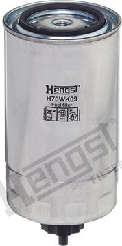 Hengst Filter H70WK09 - Топливный фильтр autodif.ru
