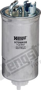 Hengst Filter H70WK08 - Топливный фильтр autodif.ru