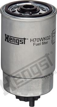 Hengst Filter H70WK02 - Топливный фильтр autodif.ru