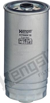 Hengst Filter H70WK16 - Топливный фильтр autodif.ru