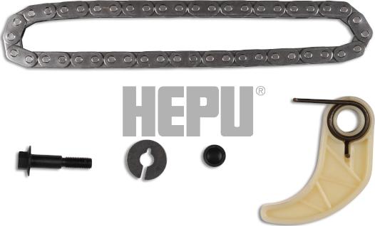 Hepu 21-0114 - Комплект цепи, привод масляного насоса autodif.ru
