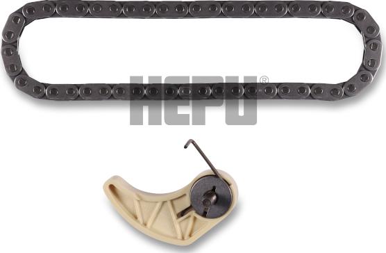 Hepu 21-0372 - Комплект цепи, привод масляного насоса autodif.ru