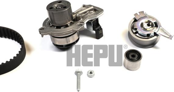 Hepu PK06790 - Водяной насос + комплект зубчатого ремня ГРМ autodif.ru