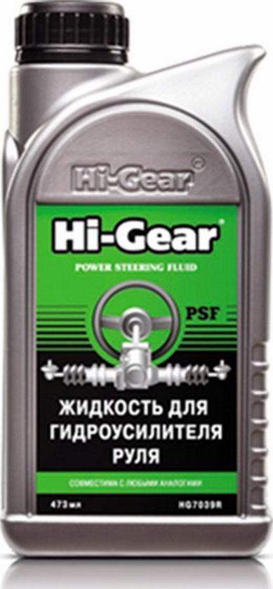 HI-Gear HG7039R - жидкость для гидроусилителя руля !473ml, (страна происх. Россия)\ autodif.ru