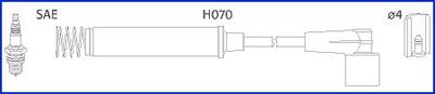 Hitachi 134258 - Комплект проводов зажигания autodif.ru