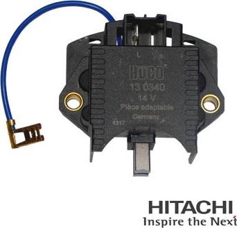Hitachi 2500340 - Регулятор напряжения, генератор autodif.ru