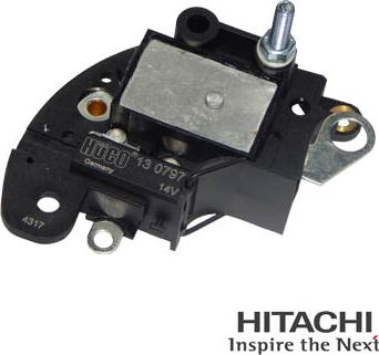 Hitachi 2500797 - Регулятор напряжения, генератор autodif.ru