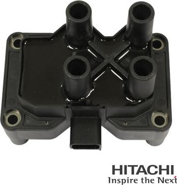 Hitachi 2508809 - Катушка зажигания autodif.ru
