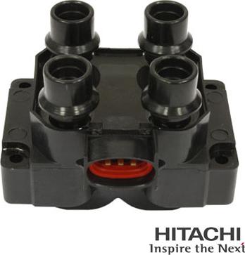 Hitachi 2508800 - Катушка зажигания autodif.ru