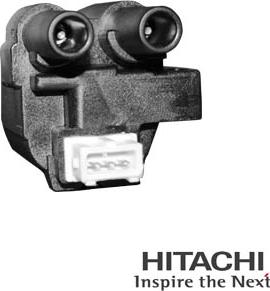 HITACHI 2508766 - Катушка зажигания RENAULT: CLIO II (BB0/1/2, CB0/1/2) 1.4 (B/CB0C)/1.6 (B/CB0D) 98-, KANGOO (KC0/1) autodif.ru