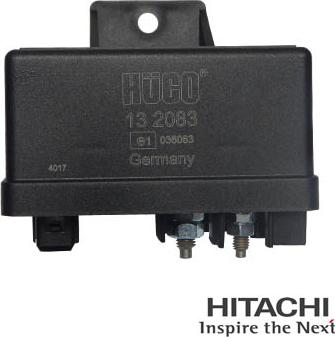 Hitachi 2502083 - Реле, система накаливания autodif.ru