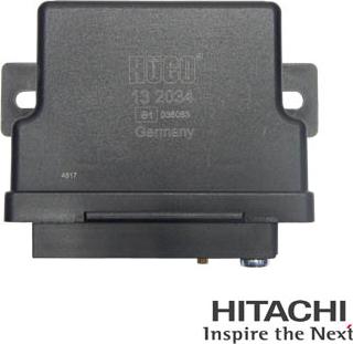 Hitachi 2502034 - Реле, система накаливания autodif.ru
