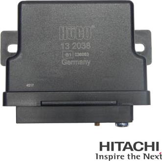 Hitachi 2502038 - Реле, система накаливания autodif.ru
