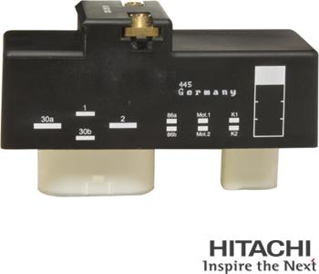 Hitachi 2502218 - Реле, продольный наклон шкворня вентилятора autodif.ru