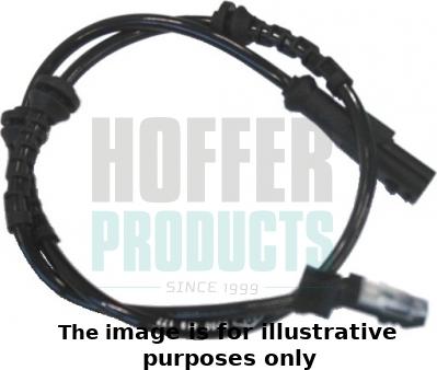 Hoffer 8290046E - Датчик ABS, частота вращения колеса autodif.ru