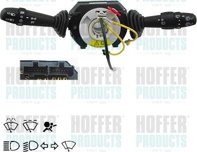 Hoffer 2103784 - Выключатель на рулевой колонке autodif.ru