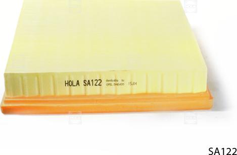 Hola SA122 - Воздушный фильтр, двигатель autodif.ru