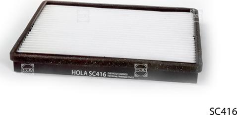 Hola SC416 - Фильтр воздуха в салоне autodif.ru