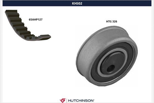 Hutchinson KH 502 - Комплект зубчатого ремня ГРМ autodif.ru