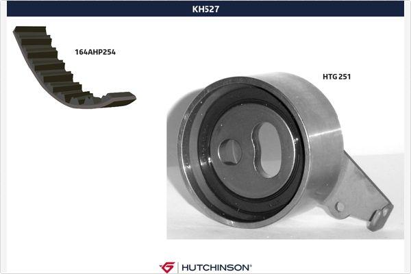 Hutchinson KH 527 - Комплект зубчатого ремня ГРМ autodif.ru