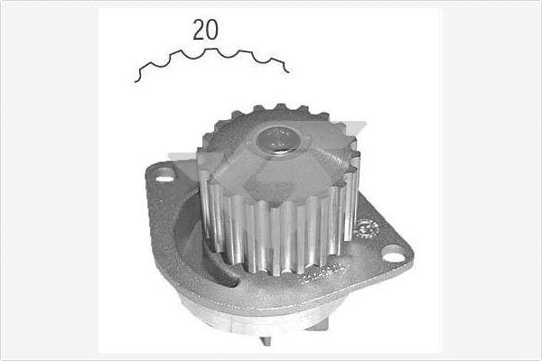 Hutchinson WP0017V - Водяной насос autodif.ru