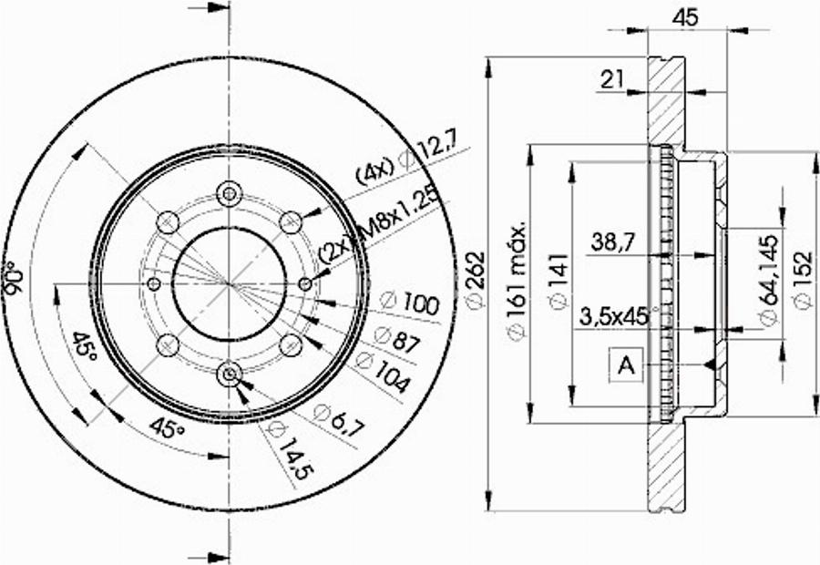 Icer 78BD1700 - Тормозной диск autodif.ru